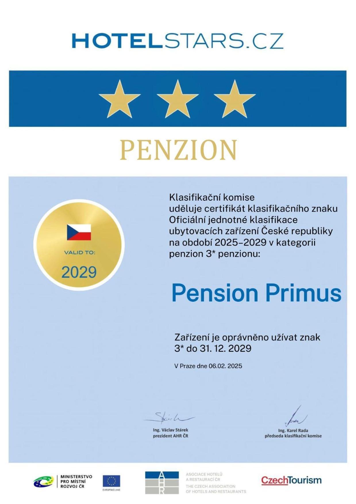 Pension Primus Beroun  Exterior foto